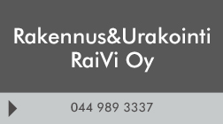 Rakennus&Urakointi RaiVi Oy logo